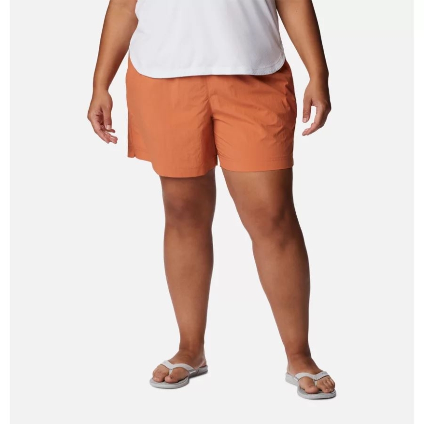 女性用 Pfg バックキャスト ウォーター ショーツ プラス サイズ アイランド オレンジ コロンビア