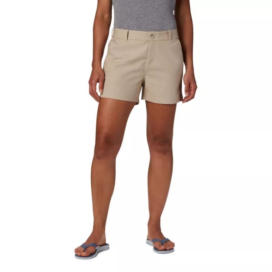 レディース PFG ボーンヘッド ストレッチショーツ フォッシル コロンビア