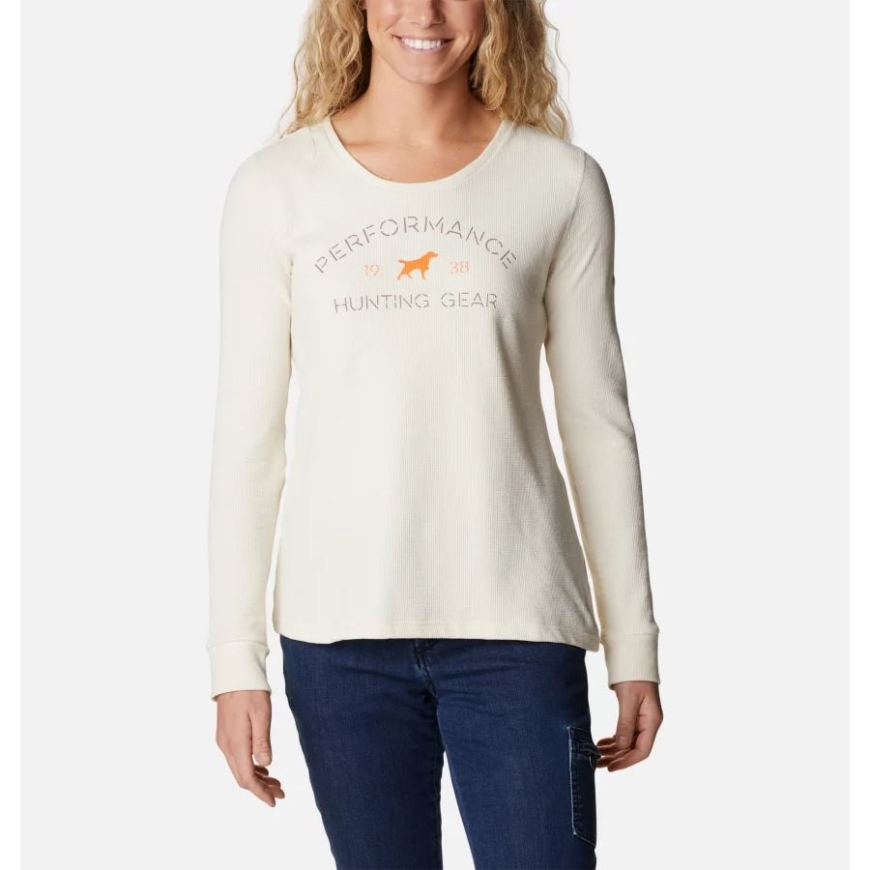 レディース Phg ラフテール ユニバーシティ ワッフル シャツ コロンビア チョーク/アイアン ブリタニー