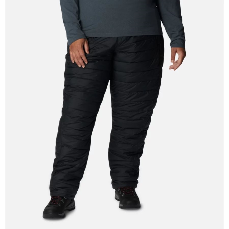 レディース パウダー ライト パンツ プラスサイズ ブラック コロンビア