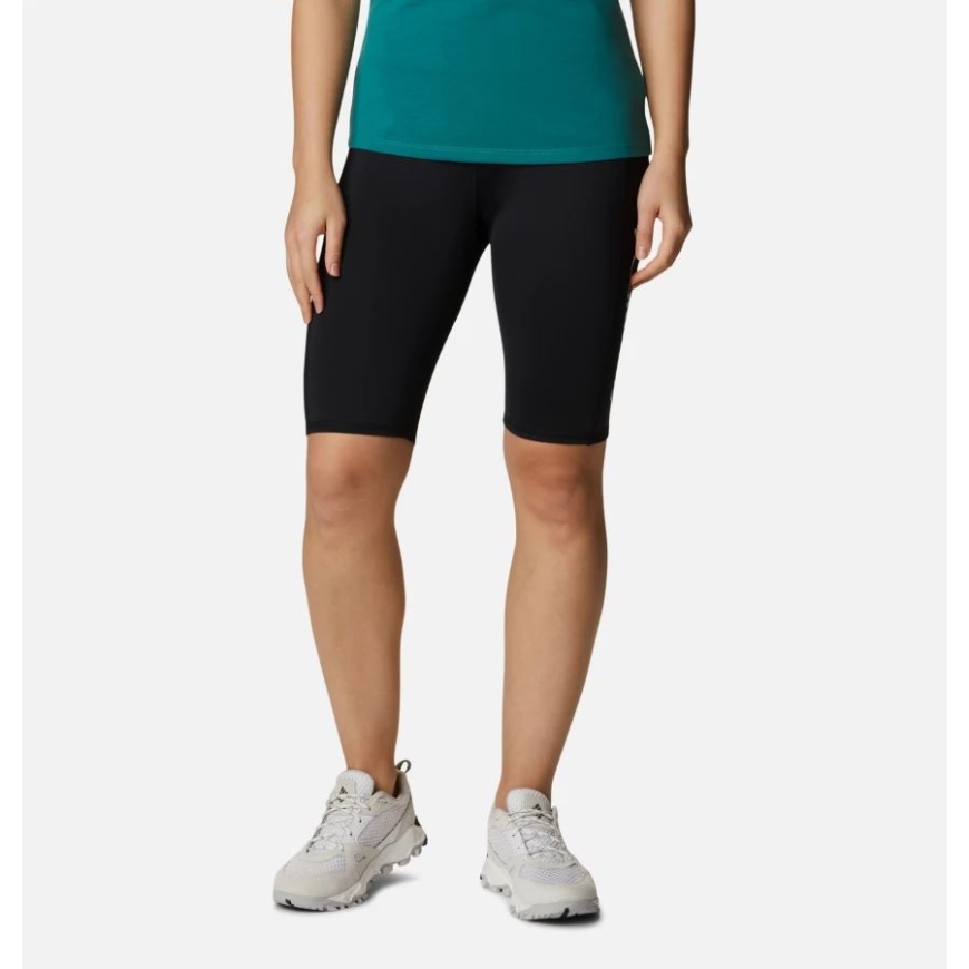 レディースリバーハーフレギンスコロンビアブラック