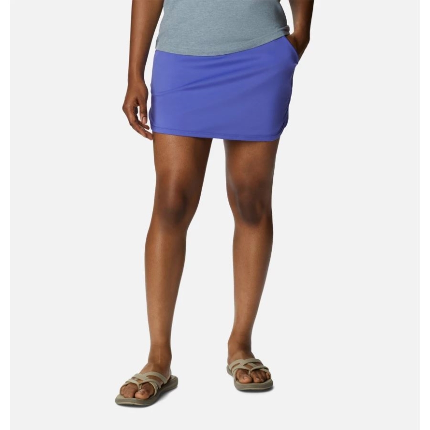 ウィメンズ サンディ クリーク ストレッチ スコート コロンビア パープル ロータス