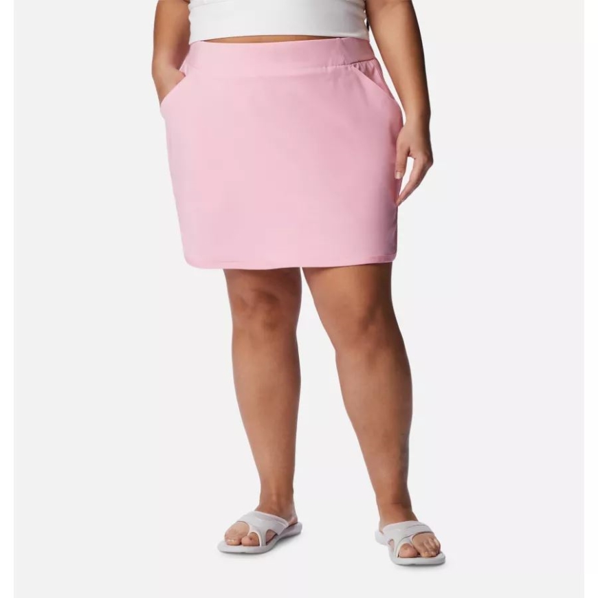 レディース サンディ クリーク ストレッチ スコート プラス サイズ ワイルド ローズ コロンビア