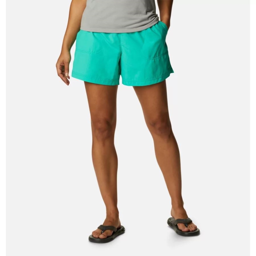 レディース サンディ リバー ショーツ エレクトリック ターコイズ コロンビア