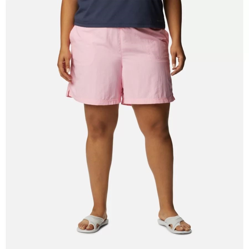 レディース サンディ リバー ショーツ プラス サイズ コロンビア ワイルド ローズ