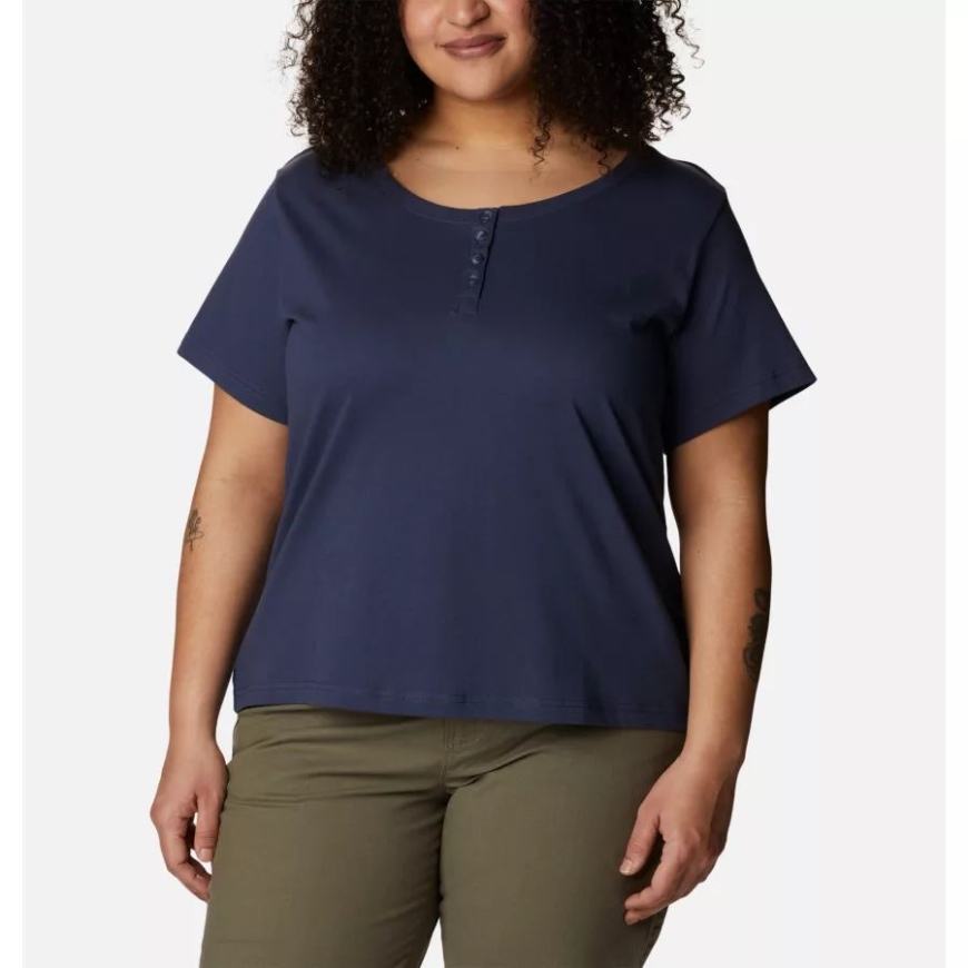 レディース サファイア ポイント ヘンリー プラスサイズ ノクターナル コロンビア