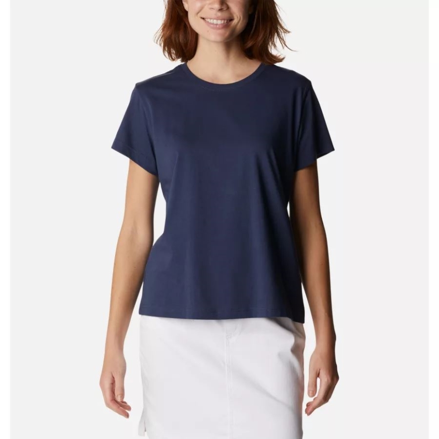 レディースサファイアポイント半袖シャツコロンビアノクターナル