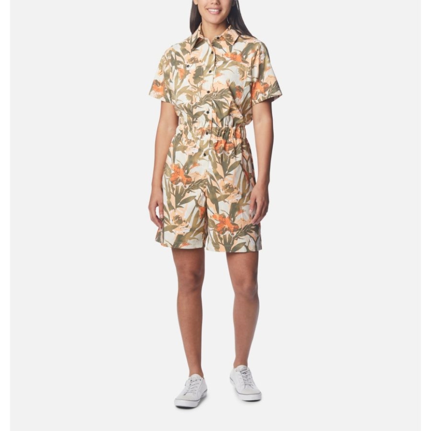 レディース シルバー リッジ ユーティリティ ロンパース コロンビア チョーク/フローリカルチャー