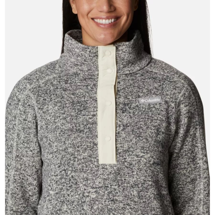 女性用セーター ウェザー フリース チュニック コロンビア チョークヘザー