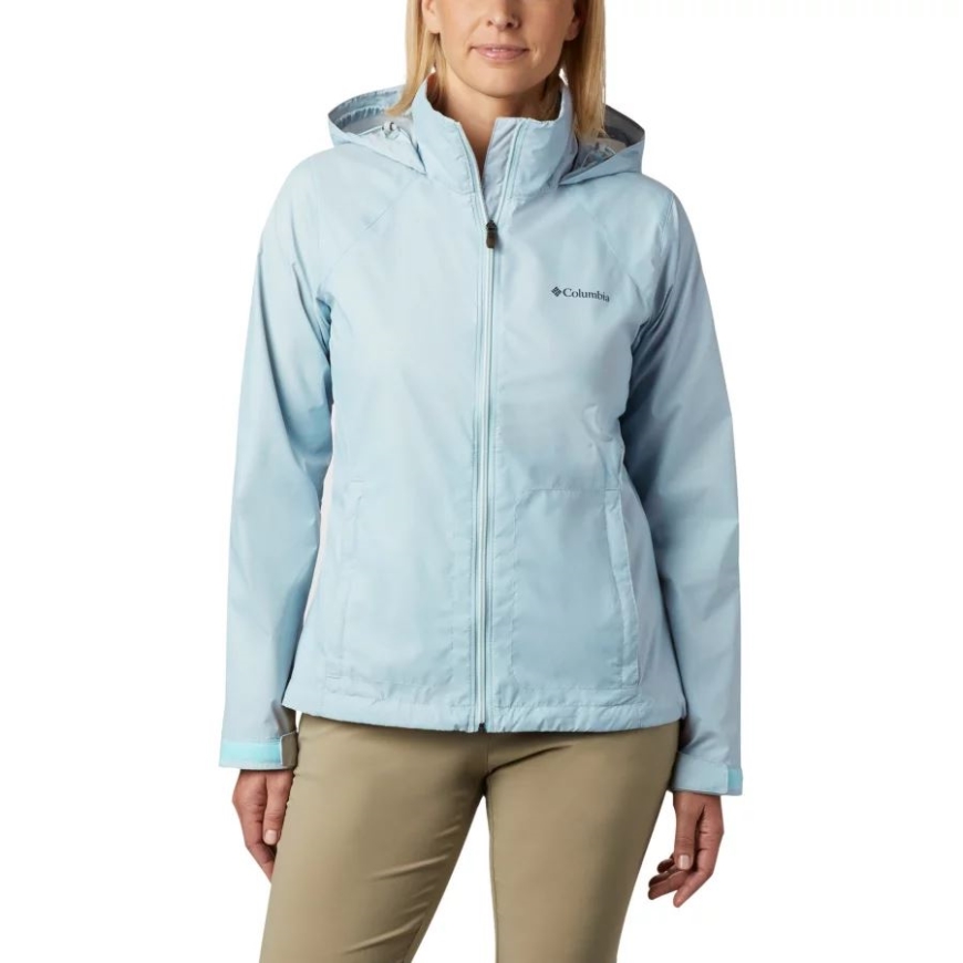 女性用スイッチバック III ジャケット 春 ブルー コロンビア