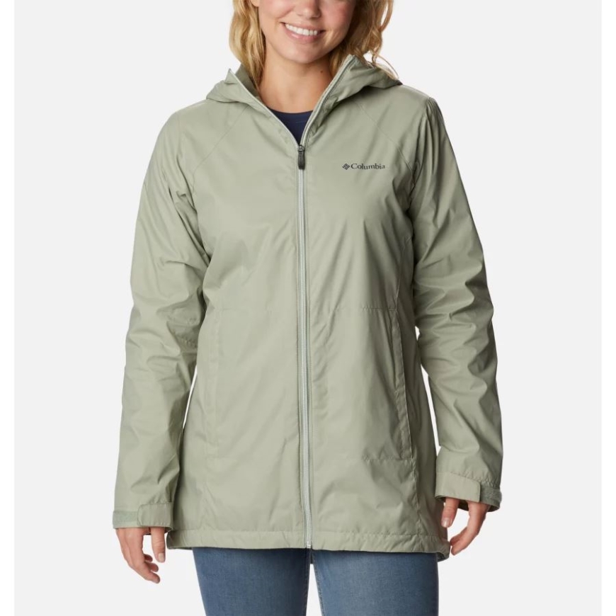 レディース スイッチバック ライニング ロング ジャケット サファリ コロンビア