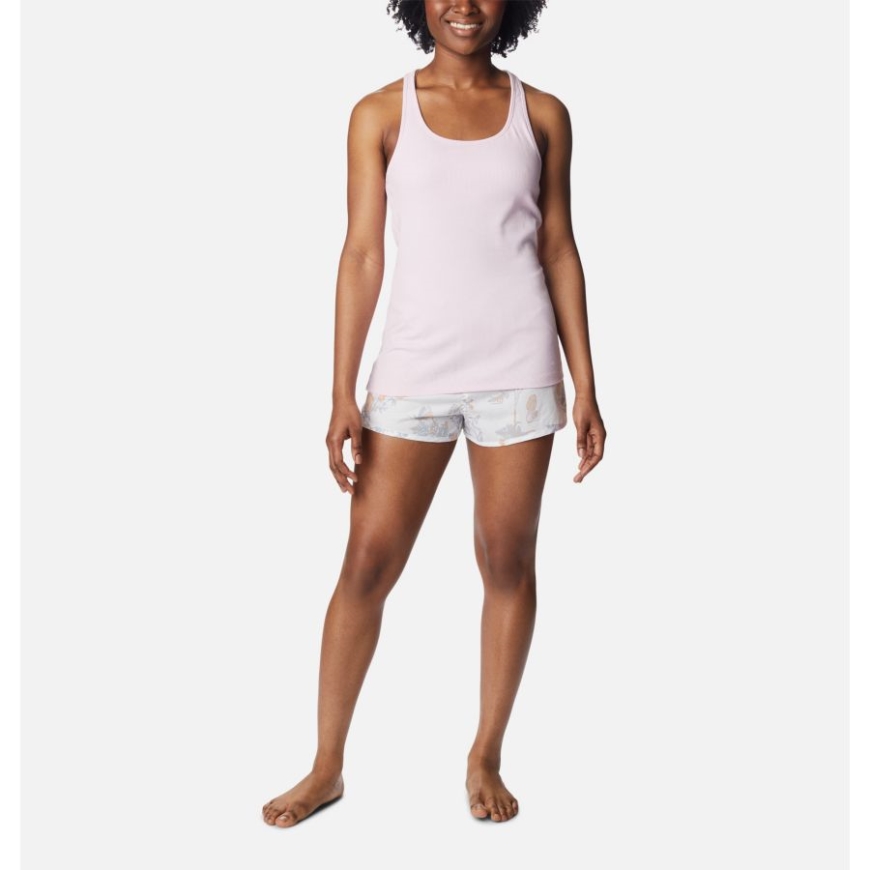 レディース タンク＆ショーツ スリープセット コロンビアホワイト / ラディカルボタニカル