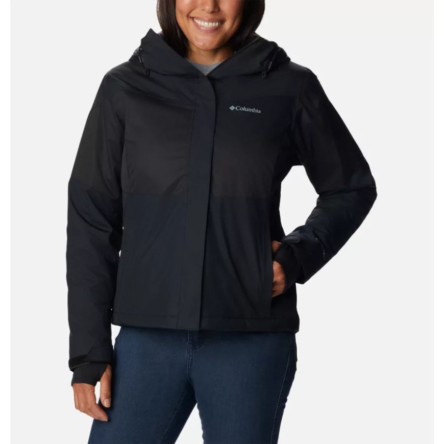 レディース ティプトン ピーク II インサレーテッド ジャケット ブラック コロンビア ブランド