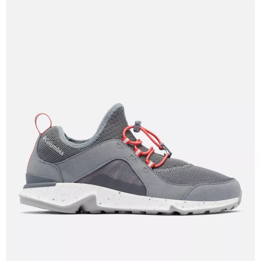 ウィメンズ ビテス スリップ シューズ コロンビア グレー アッシュ/レッド ハイビスカス