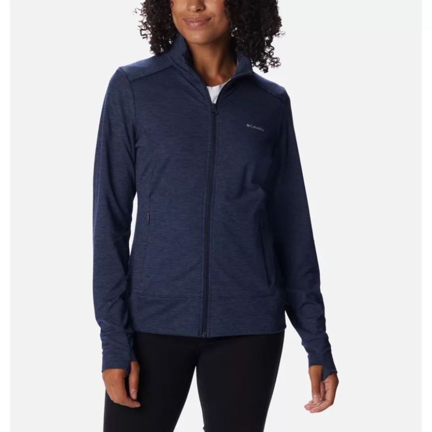レディース ウィークエンド アドベンチャー フルジップ ジャケット コロンビア ダーク ノクターナル ヘザー