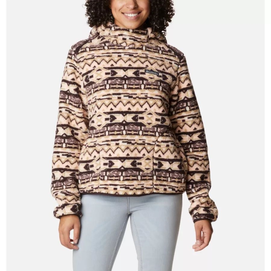 レディース ウエスト ベンド パーカー コロンビア ニューシンダー 80s ストライプ プリント