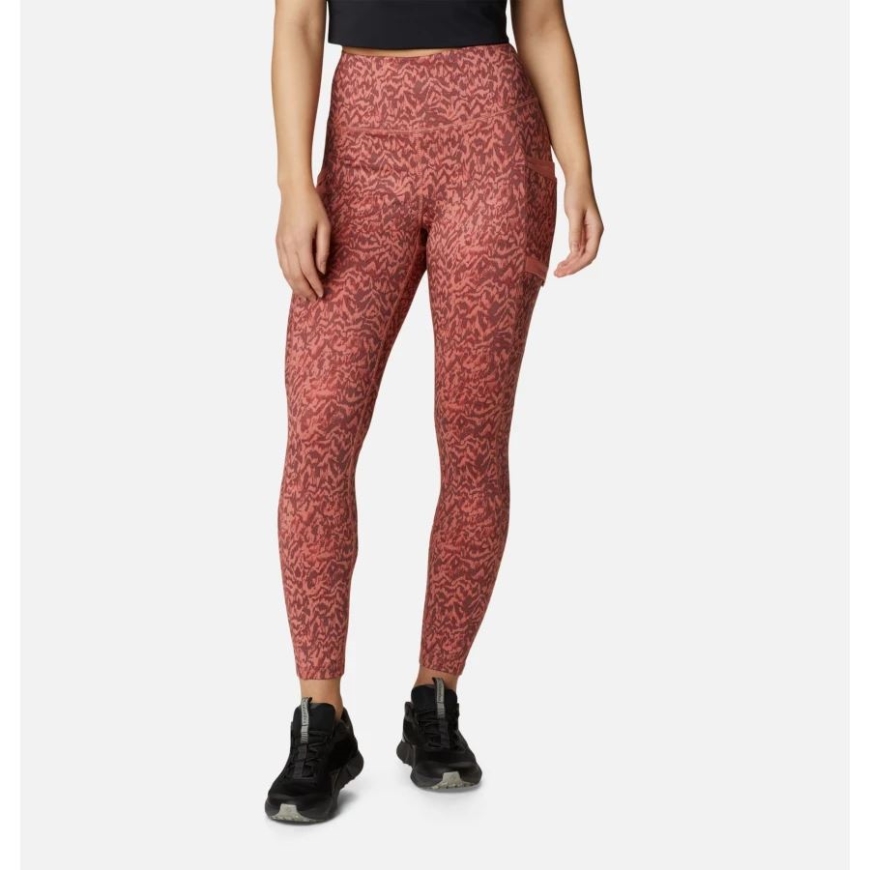 女性用ウィンドゲート II レギンス ダーク コーラル テレイン コロンビア