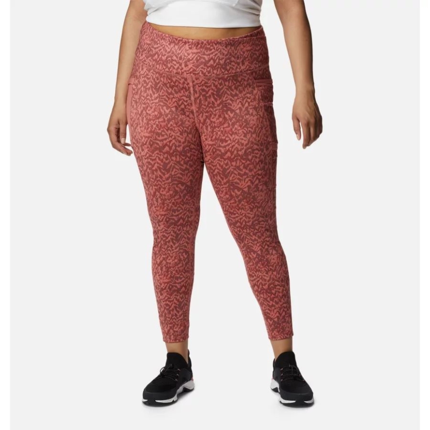 レディース ウィンドゲート II レギンス プラスサイズ コロンビア ダークコーラル テレイン