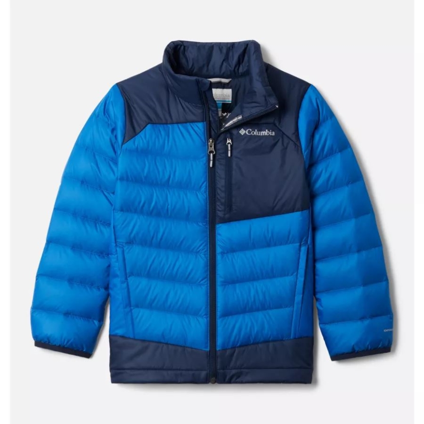 ユース オータム パーク ダウン ジャケット ブライト インディゴ/カレッジネイビー コロンビア