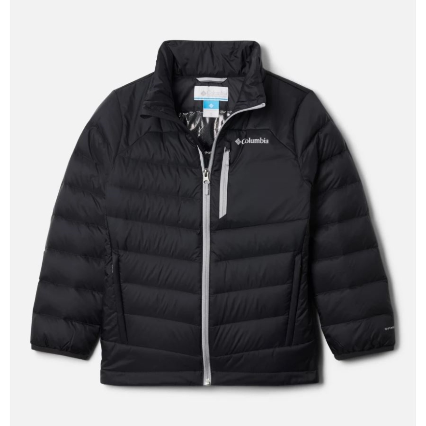 ユース オータム パーク ダウン ジャケット コロンビア ブラック