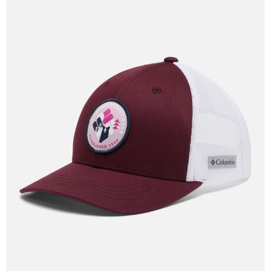 ユース コロンビア スナップ バック キャップ マリオンベリー/サークル パッチ コロンビア