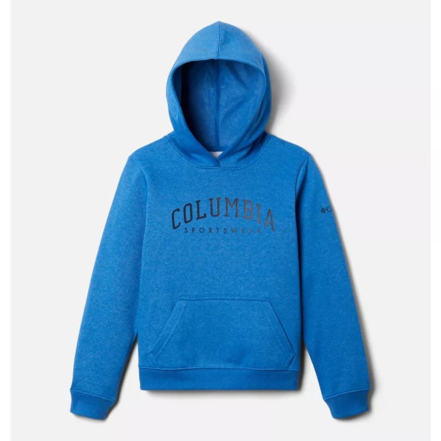 ユース トレック パーカー コロンビア ブライト インディゴ ヘザー